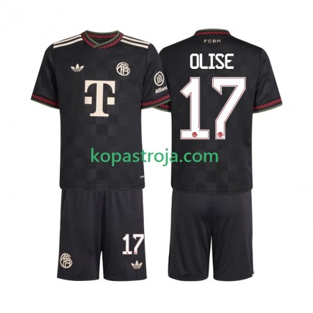 Billiga Fotbollströjor Bayern München Michael Olise 17 Barn Tredje tröja 2025/26 Kortärmad
